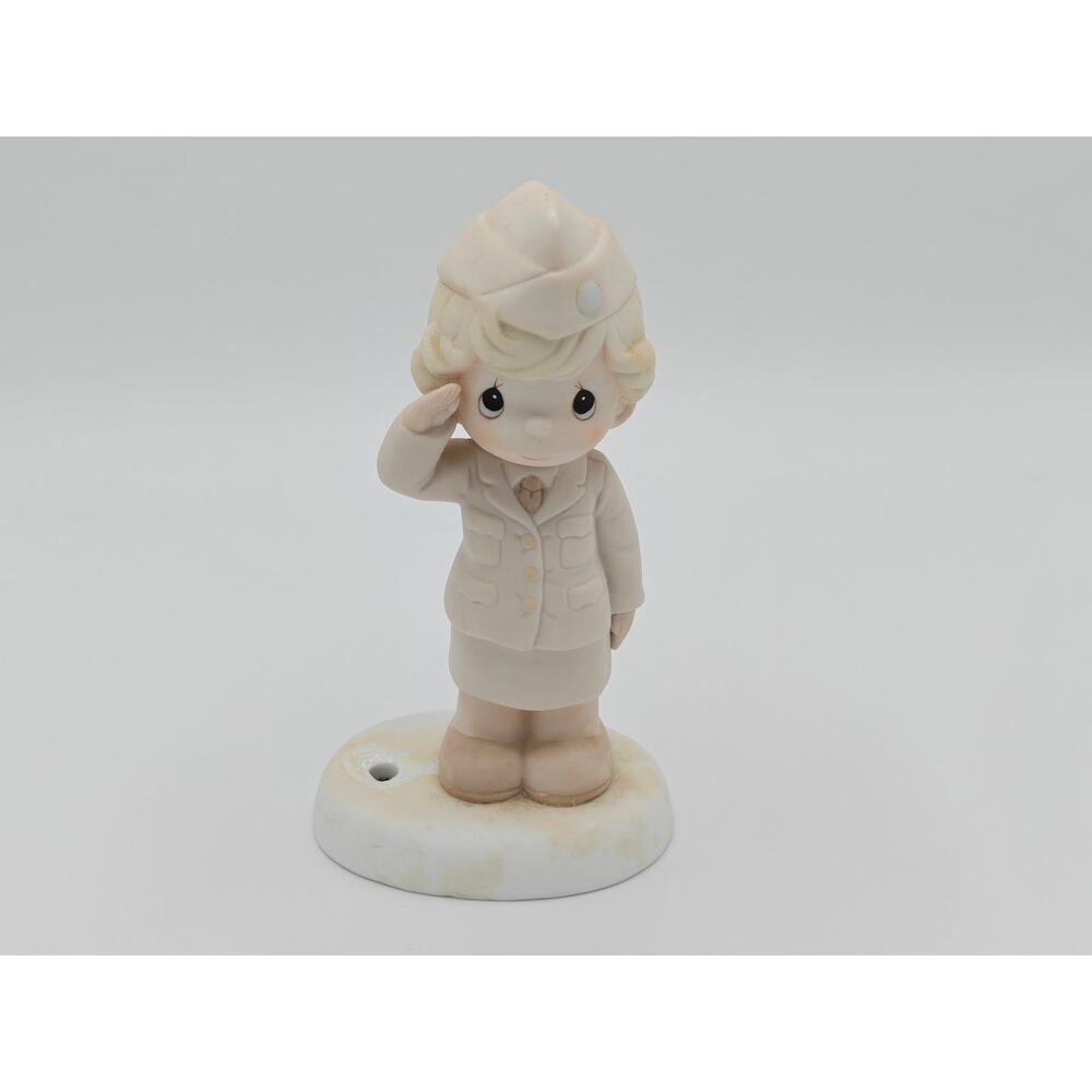 Precious Moments Bless Those Who Serve Their Country Figurine 1991 Enesco 527289